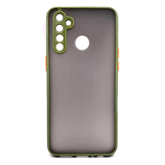 Накладка Totu Gingle Camera для Realme 5 Pro Green/orange-0