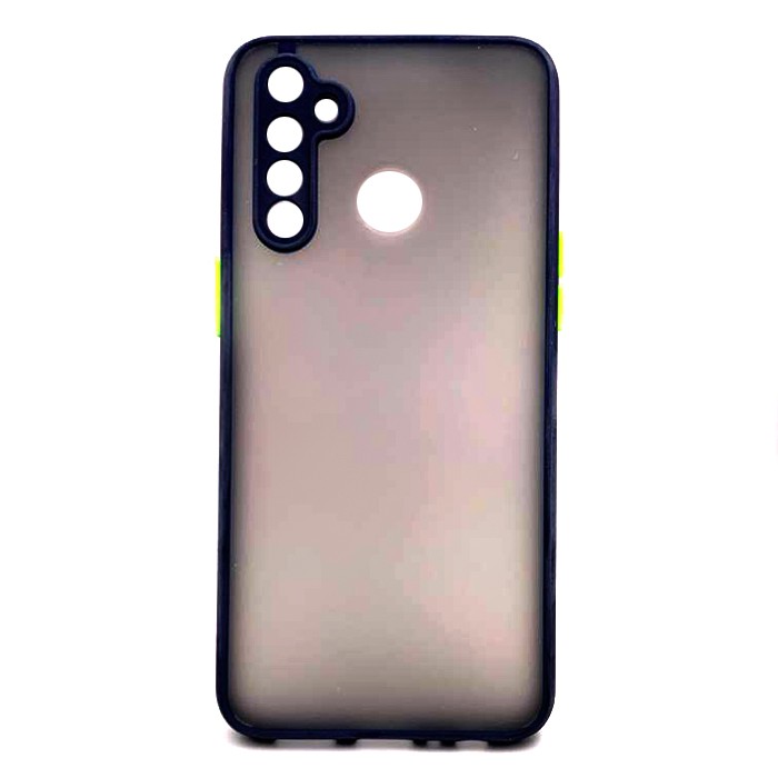 Накладка Totu Gingle Camera для Realme 5 Pro Navy blue/green-0