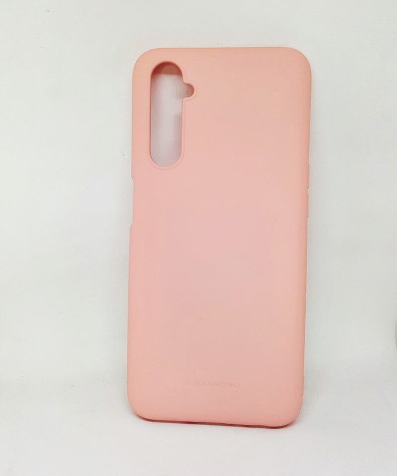 Накладка Molan Cano Smooth для Realme 6 Рожева-0