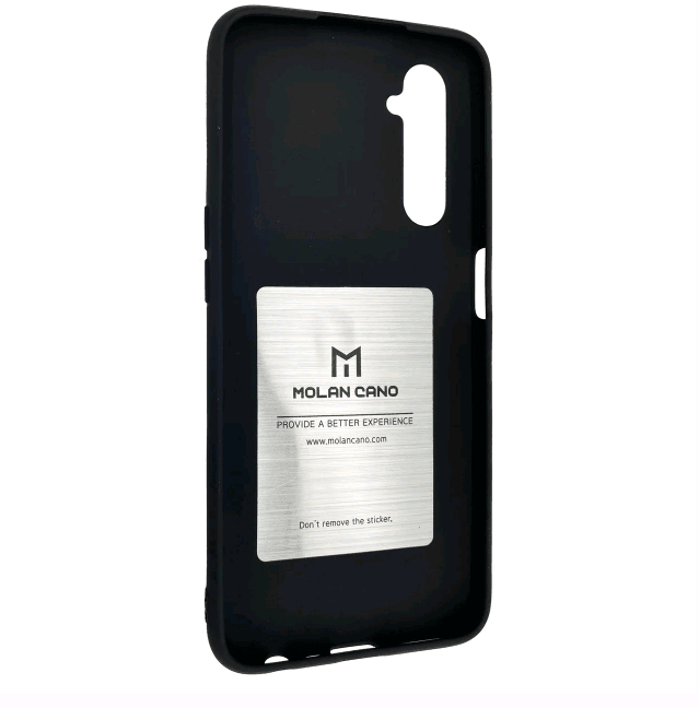 Накладка Molan Cano Smooth для Realme 6 Чорна-1