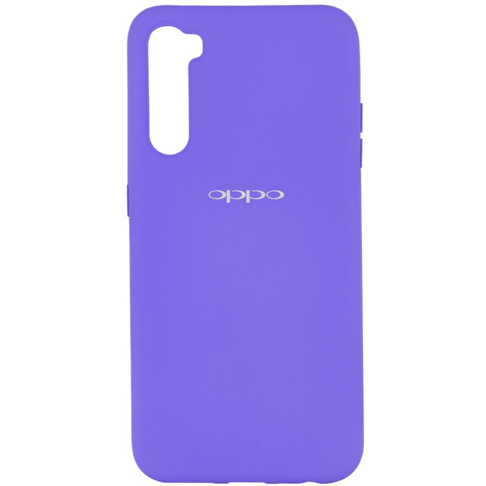 Silicone Cover Full Protective (A) для OPPO Realme 6 (Violet)-0