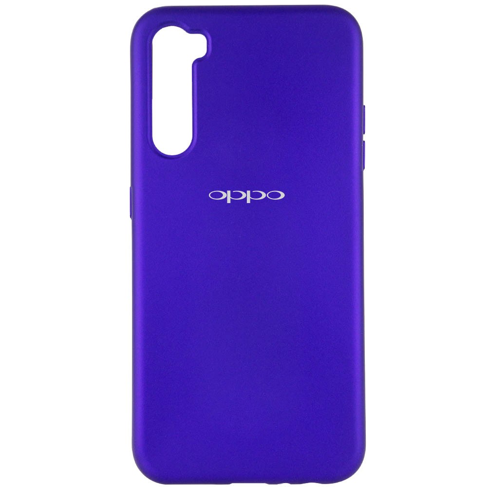 Silicone Cover Full Protective (A) для OPPO Realme 6 (Purple)-0