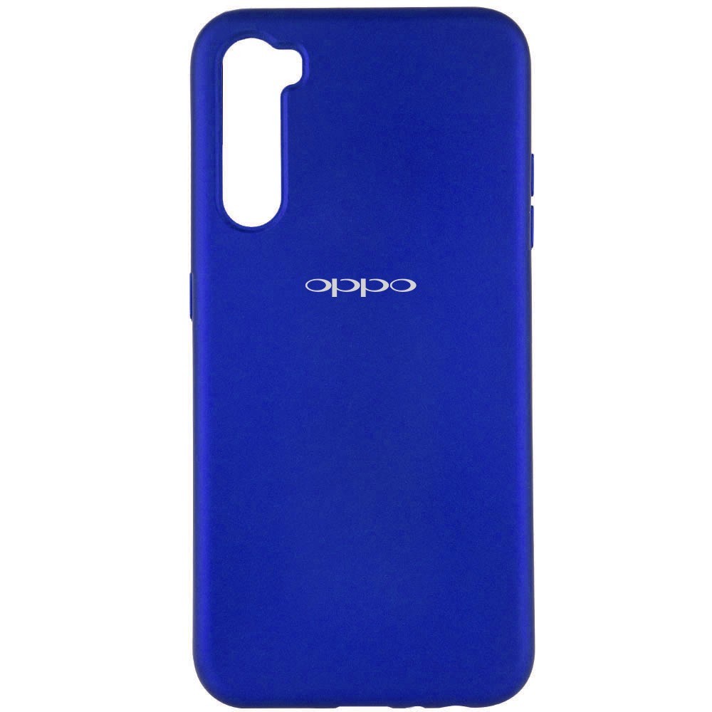 Silicone Cover Full Protective (A) для OPPO Realme 6 (Navy)-0