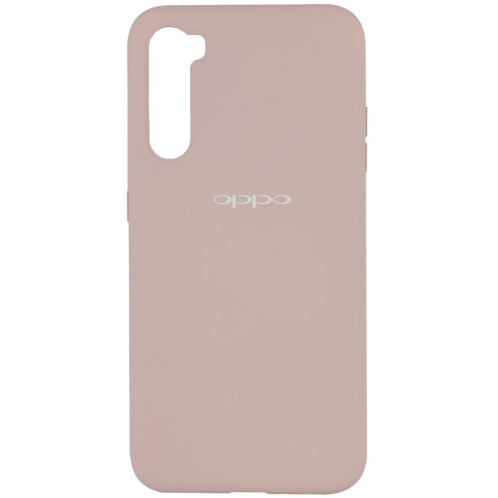 Silicone Cover Full Protective (A) для OPPO Realme 6 (Pink Sand)-0