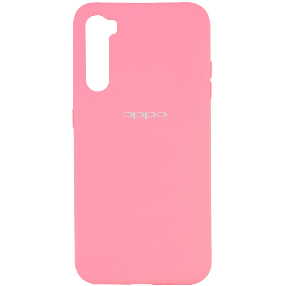 Silicone Cover Full Protective (A) для OPPO Realme 6 (Pink)-0