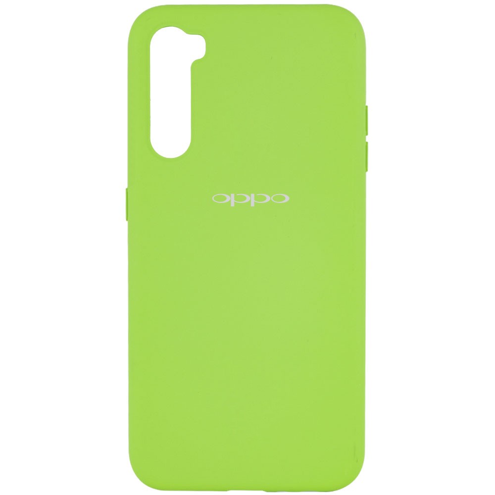 Silicone Cover Full Protective (A) для OPPO Realme 6 (Green)-0