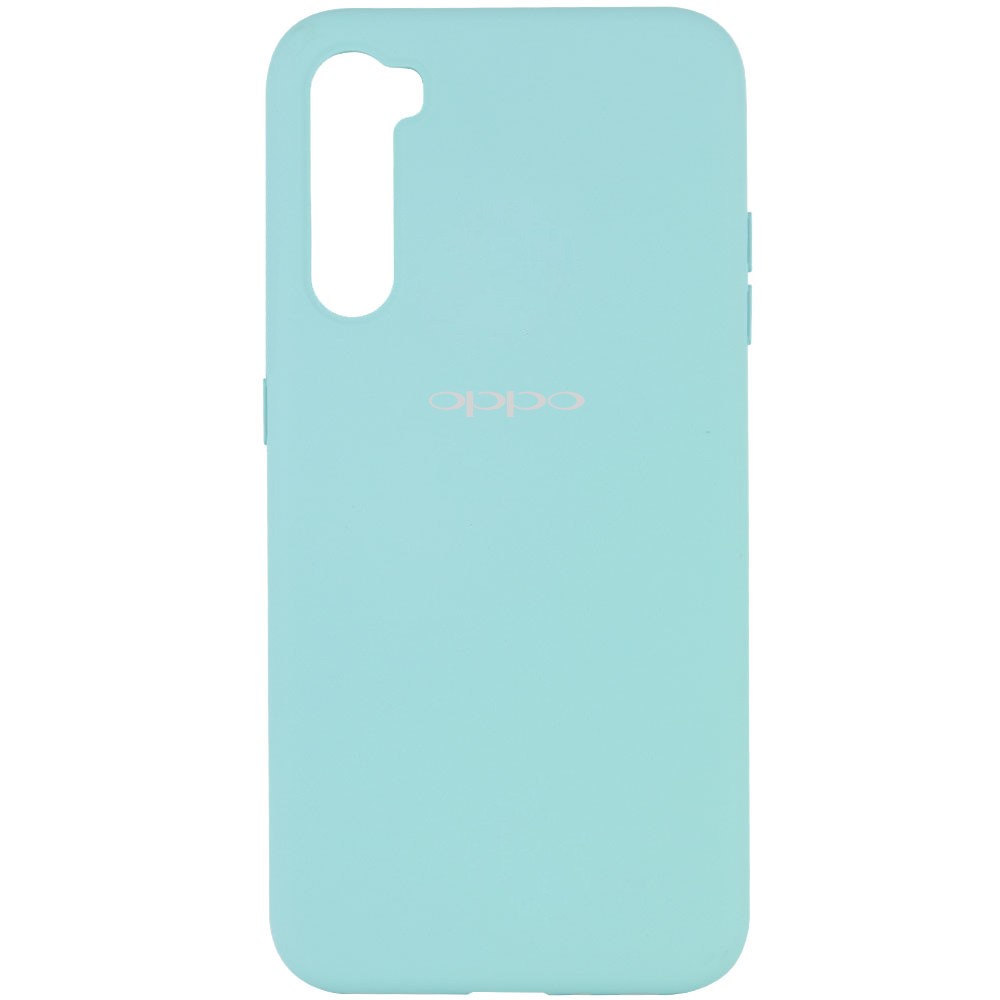 Silicone Cover Full Protective (A) для OPPO Realme 6 (Ice Blue)-0