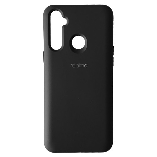Накладка Soft Silicone Case для Realme 6i чорна-0