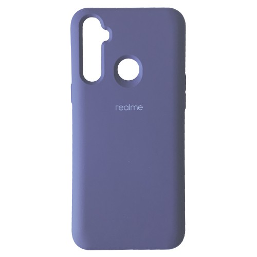 Накладка Soft Silicone Case для Realme 6i фіалкова-0
