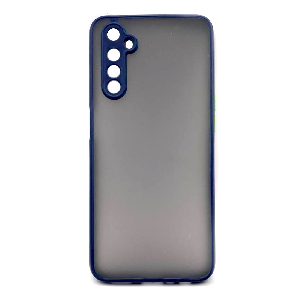 Накладка Totu Gingle Camera для Realme 6  Navy blue/green-0
