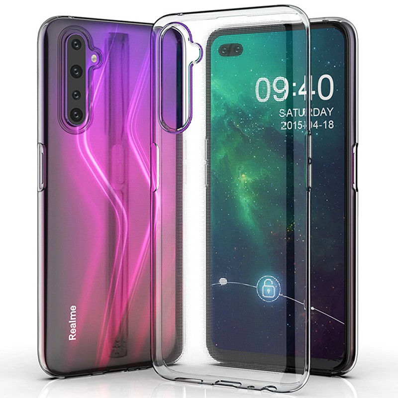 Накладка Epic Transparent 1,0mm для Realme 6 Pro прозора-0