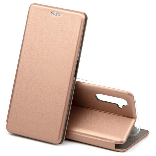 Книжка Premium для Realme 6 Pro рожеве золото-0