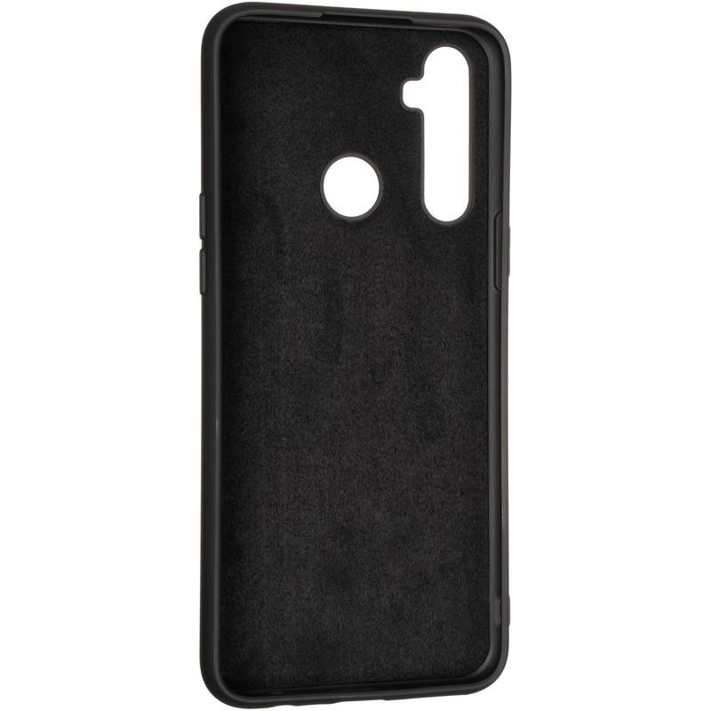 Накладка Soft Silicone Case для Realme 5/6i/C3 чорна-1