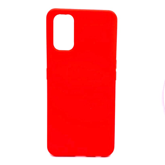Накладка Soft Silicone Case для Realme 7 Pro червона-0