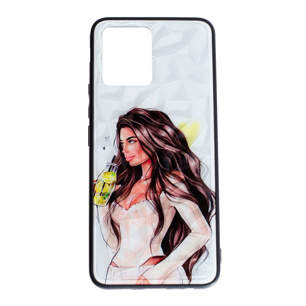 Накладка Ladies для Realme 8 / 8 Pro Дівчина з лимонадом-0