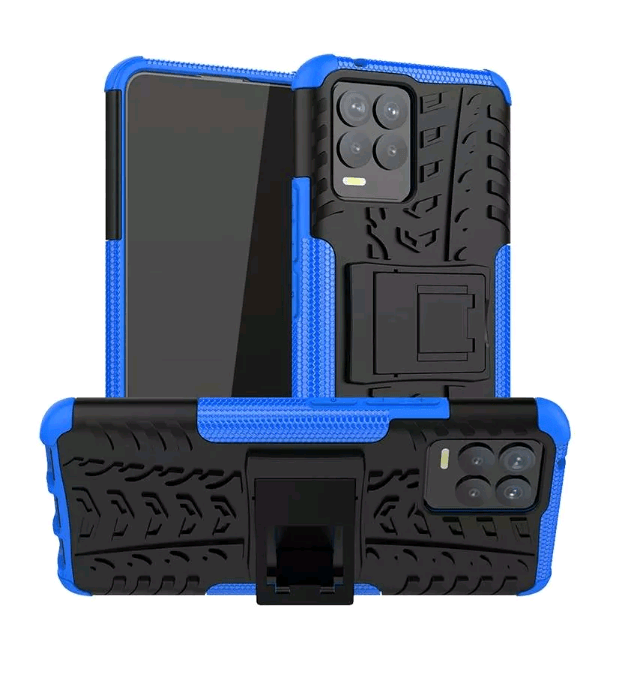 Накладка Броня для Realme 8/8 Pro (Синя)-0