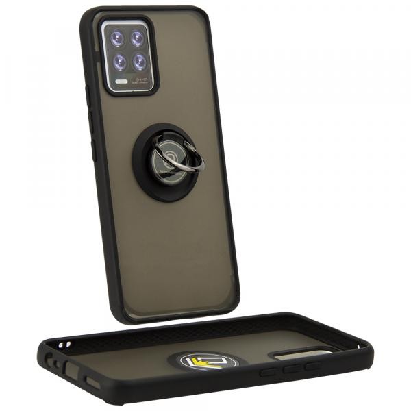 Накладка Totu Gingle Ring для Realme 8/8 Pro чорна-0