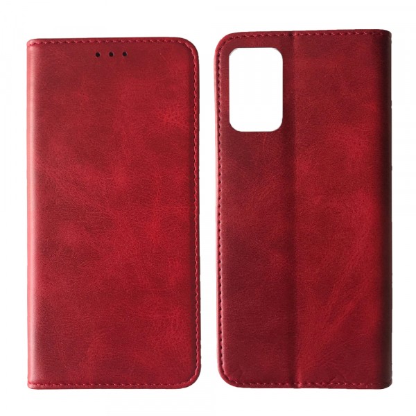 Книжка Black TPU Magnet для Realme 9i/Oppo A36/A76/A96 червона-0