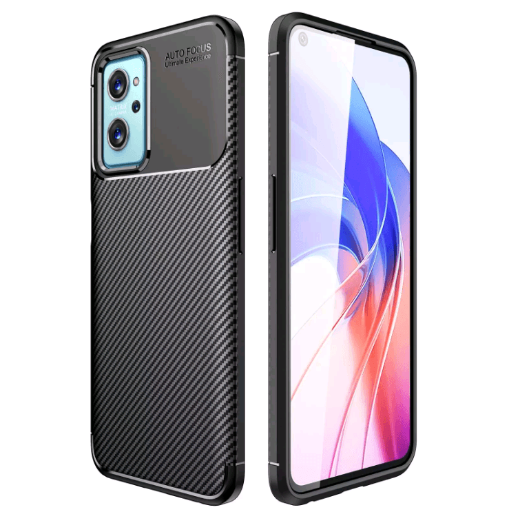 Накладка Ultimate Experience Carbone для Realmi 9i чорна-0