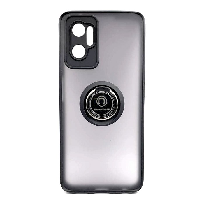 Накладка Totu Gingle Ring для Realme 9I/A36/A76/A96 4G чорна-0