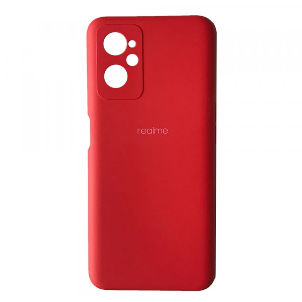 Накладка Full Soft Case для Realme 9i / Oppo A96 4G/А36/A76 Red-0