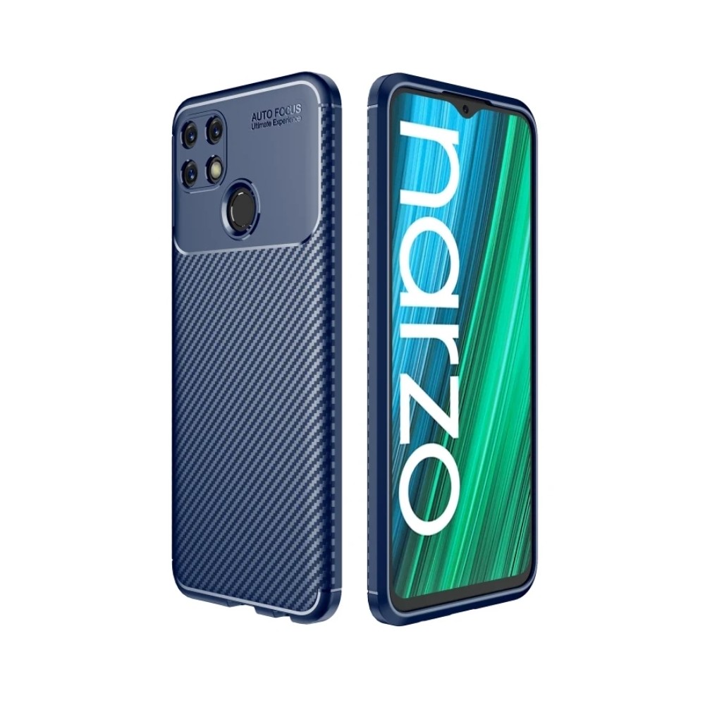 Накладка Autofocus для Realme Narzo 50a / Realme 7i Blue-0