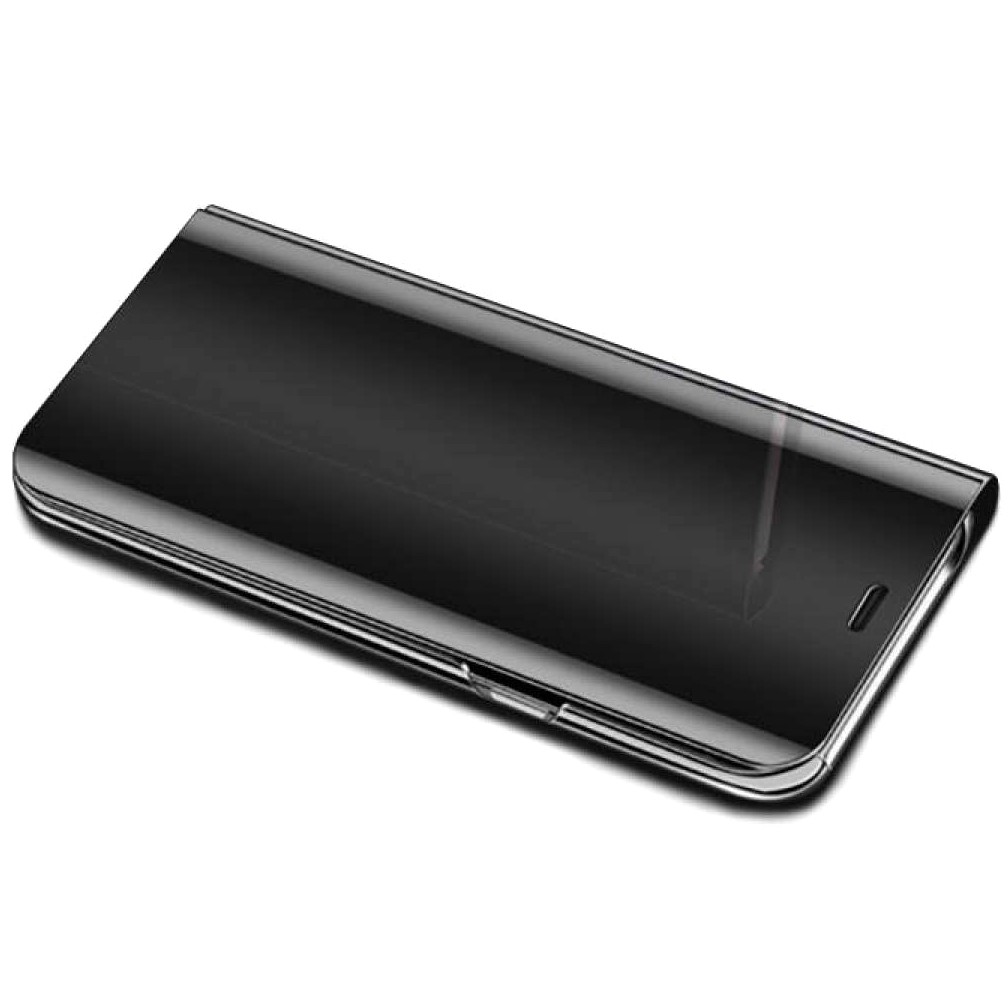 Книжка Clear View для для Realme 5 Pro чорна-1