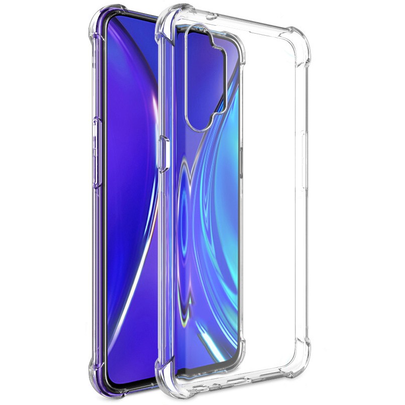 Чохол Getman з кутками для Realme XT  прозорий-0