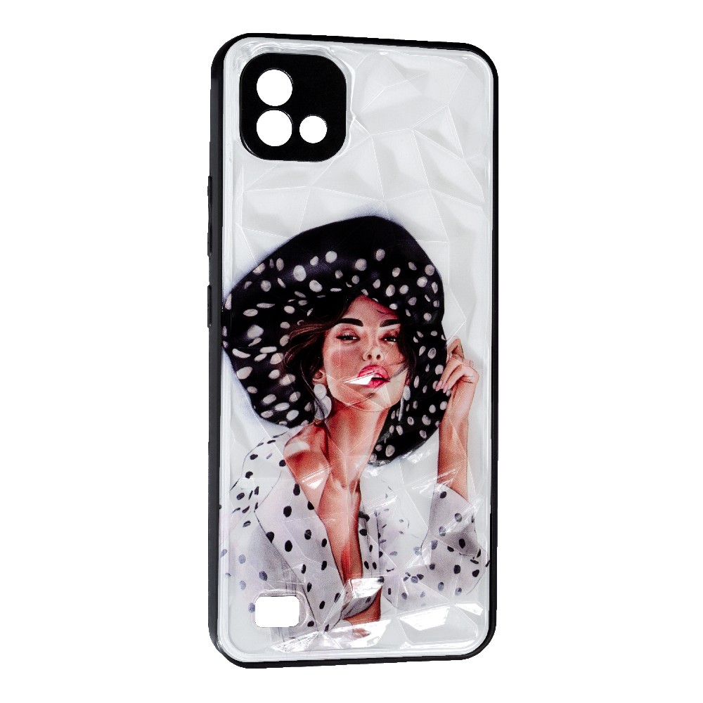 Накладка Ladies Camera для Realme C11 2021 Girl in a hat-0