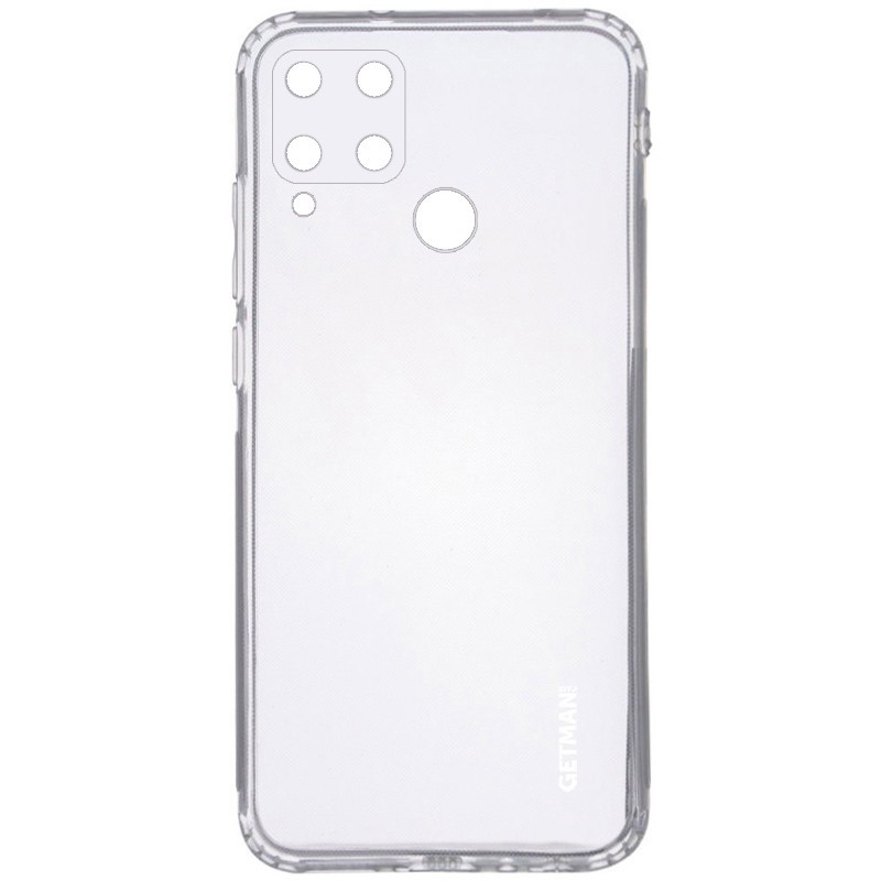 Накладка GETMAN Clear 1,0 mm для Realme C15 прозора-0