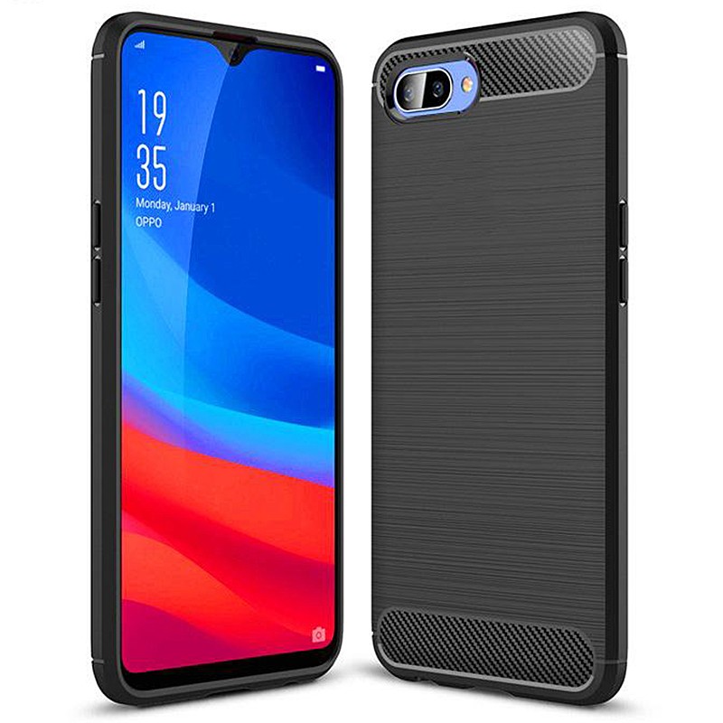 Накладка Ultimate Expirience для Realme C2 чорна силіконова-0