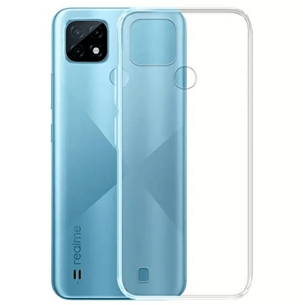 Накладка Premium для Realme C21 прозорий силікон-0