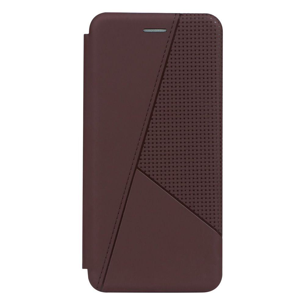Книжка Twist для Realme C21Y/C25Y (Коричнева)-0