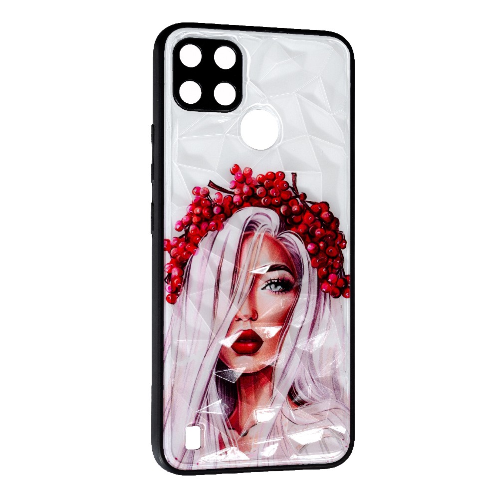 Накладка Ladies Camera для Realme C21Y/C25Y Ukrainian girl-0