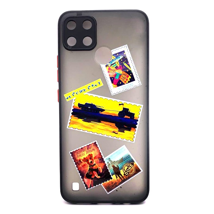 Накладка Totu Gingle Print для Realme C21Y/C25Y 2021 Ukraine Post-0