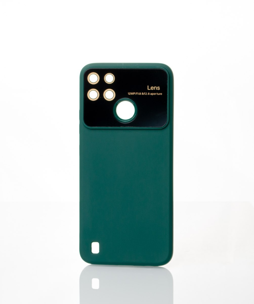 Накладка CAMERA PROTECTION для Realme C25Y/C21Y темно-зелена-0