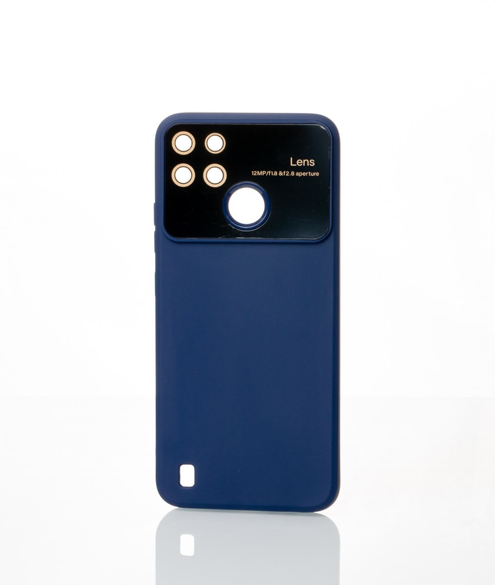 Накладка CAMERA PROTECTION для Realme C25Y/C21Y темно-синя-0