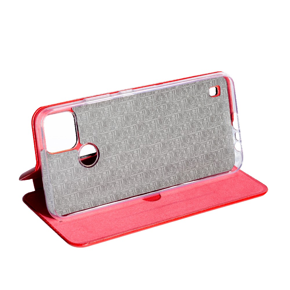 Книжка Premium New для Realme C25Y / C21Y Червона-3