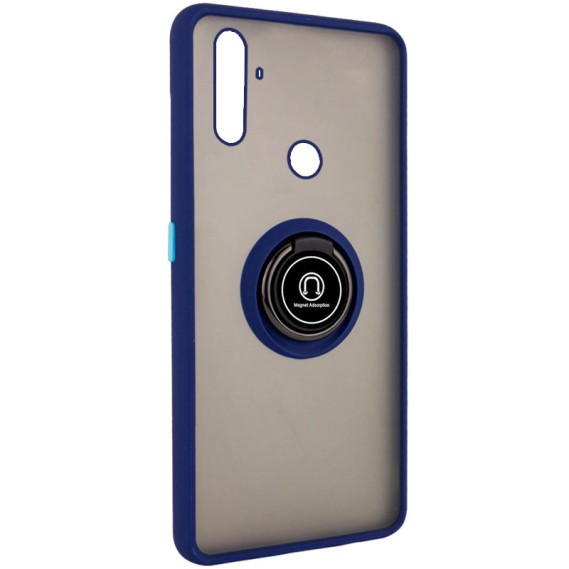 Чохол Deen ColorEdgingRing для Realme C3/5s синій-0
