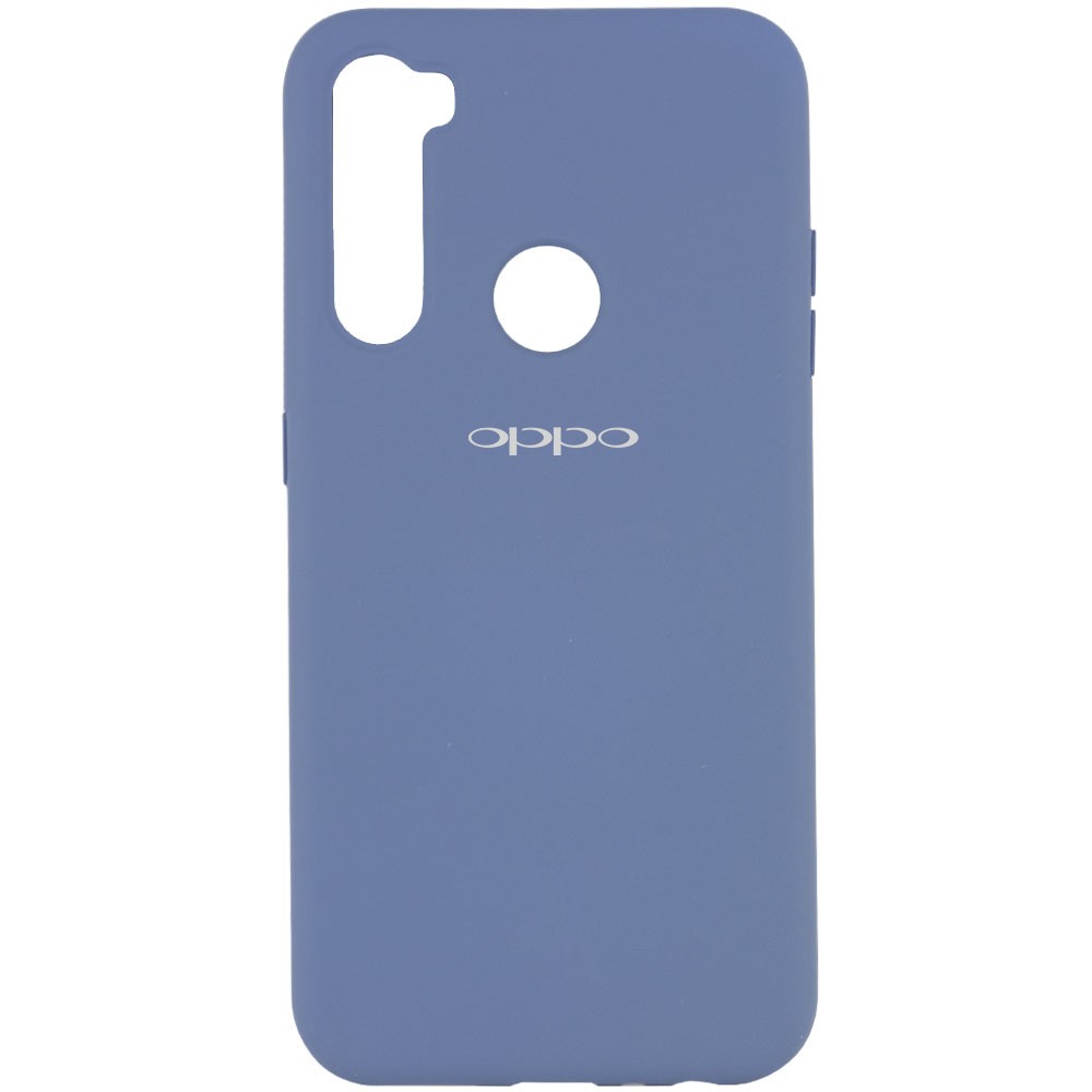 Silicone Cover Full Protective (A) для OPPO Realme C3 (Lavender)-0