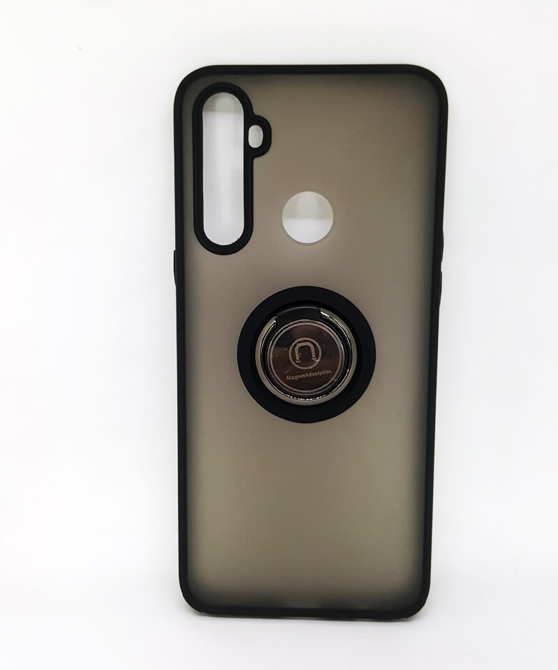 Чохол Deen ColorEdgingRing для Realme C3/5s чорний-0