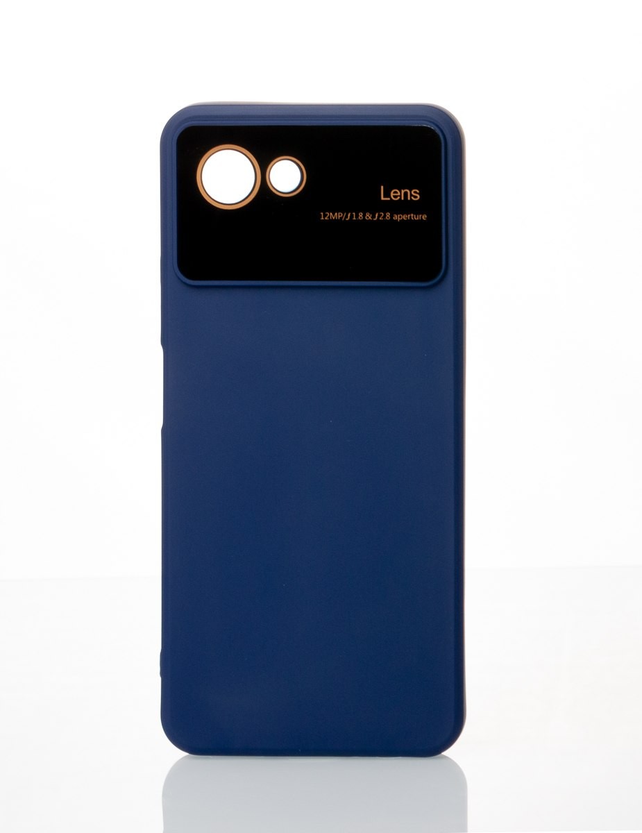 Накладка CAMERA PROTECTION для Realme C30/C30s темно-синя-0