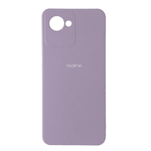 Silicone Case Full Protective для Realme C30/C30s (Lilac)-0