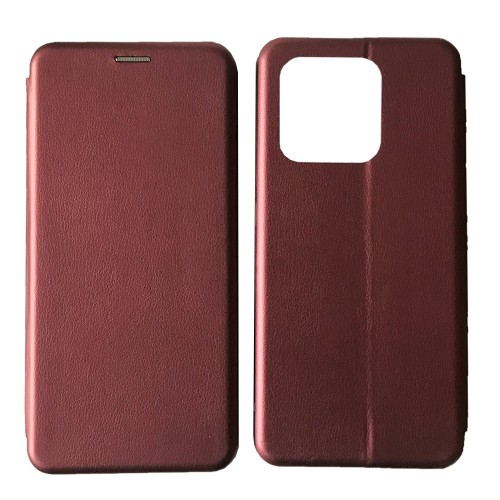 Книжка Premium для Realme C30/C30s Марсала-0