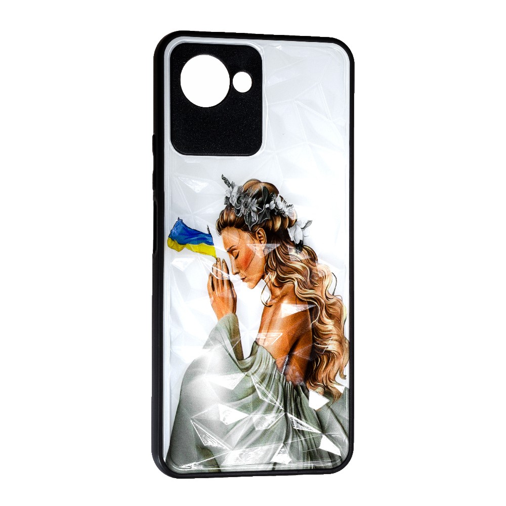 Накладка Prisma Ladies для Realme C30/C30s Pray for Ukraine-0