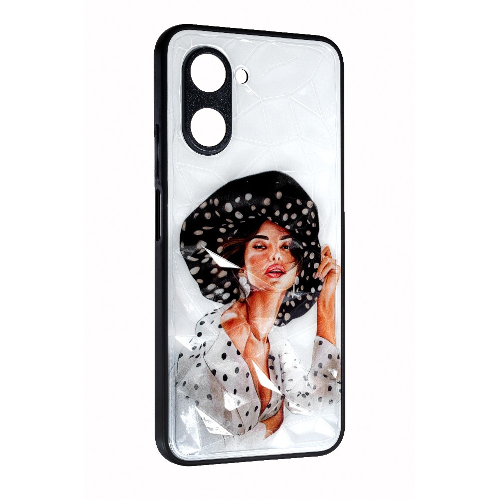 Накладка Prisma Ladies для Realme C33 Girl in a hat-0