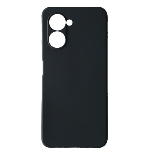 Silicone Case Full Protective No Logo для Realme C33 (Black)-0