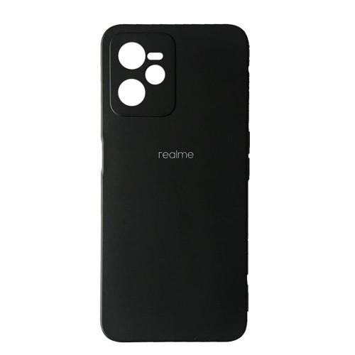 Silicone Case Full Protective для Realme C35 (Black)-0
