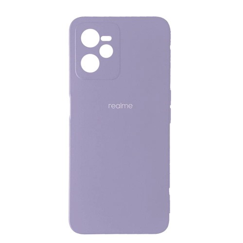 Silicone Case Full Protective для Realme C35 (Lilac)-0