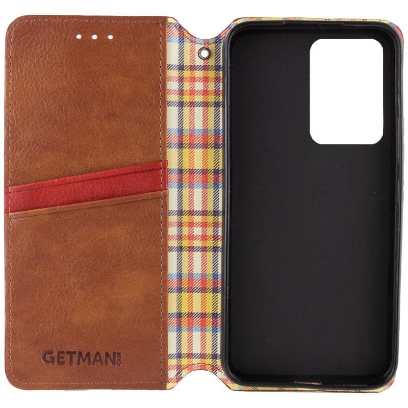 Книжка GETMAN Cubic для Realme C51/C53/Note 50 коричнева-2